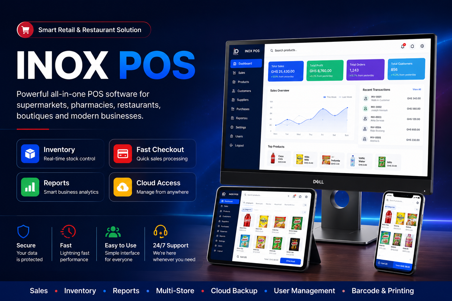 INOX Digital POS software banner